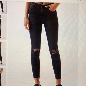 Black high waisted Jeggings